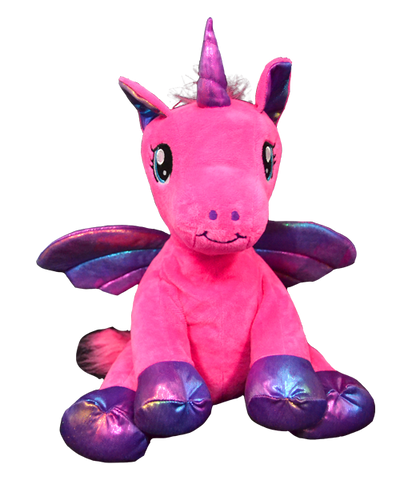 "Nova" the Pink Winged Unicorn (16")