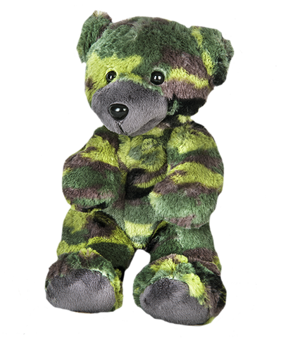 "G.I." Camo Bear (8")