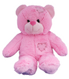 "Pink Patches" Bear (16")